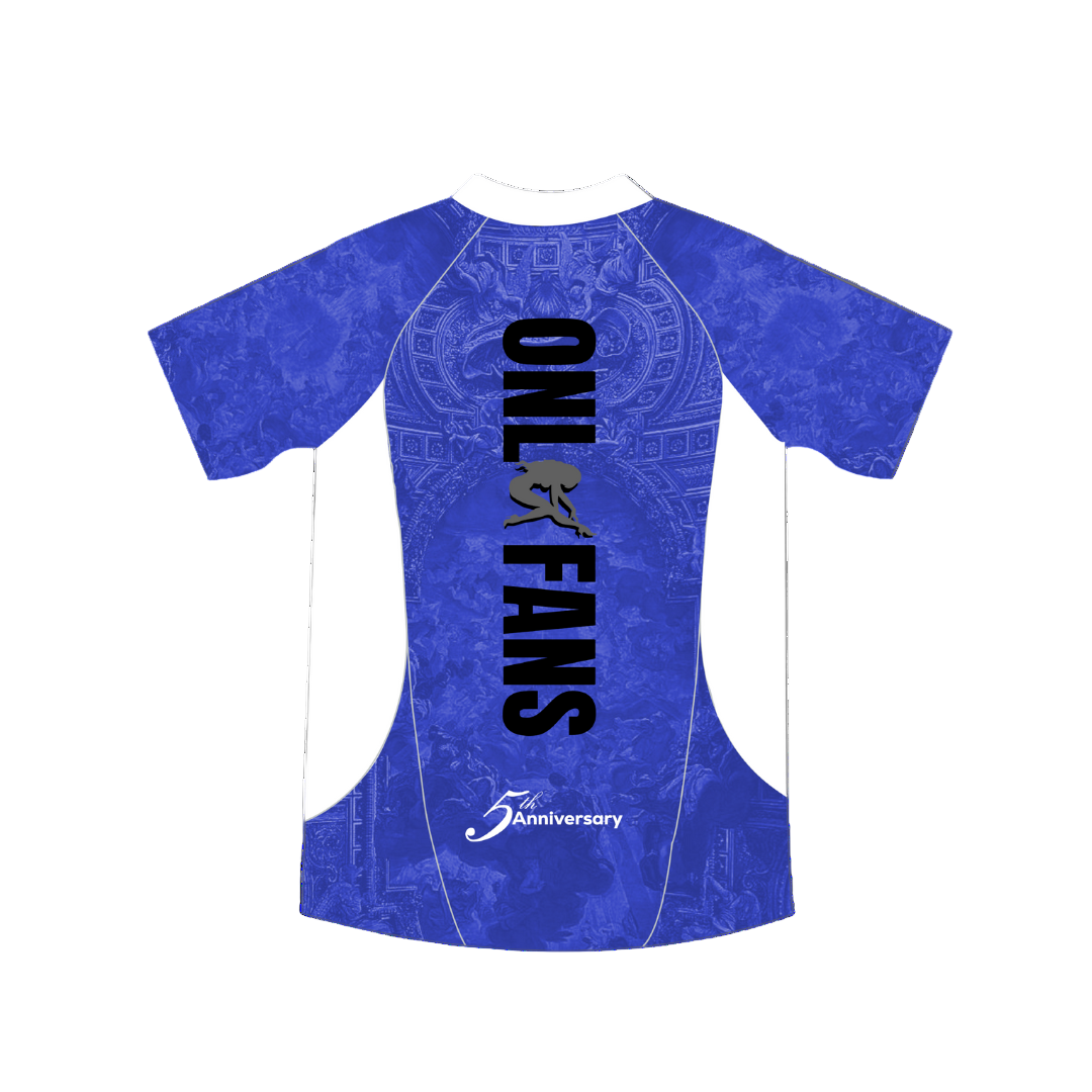 ONLY FANS REFLECTIVE JERSEY BLUE
