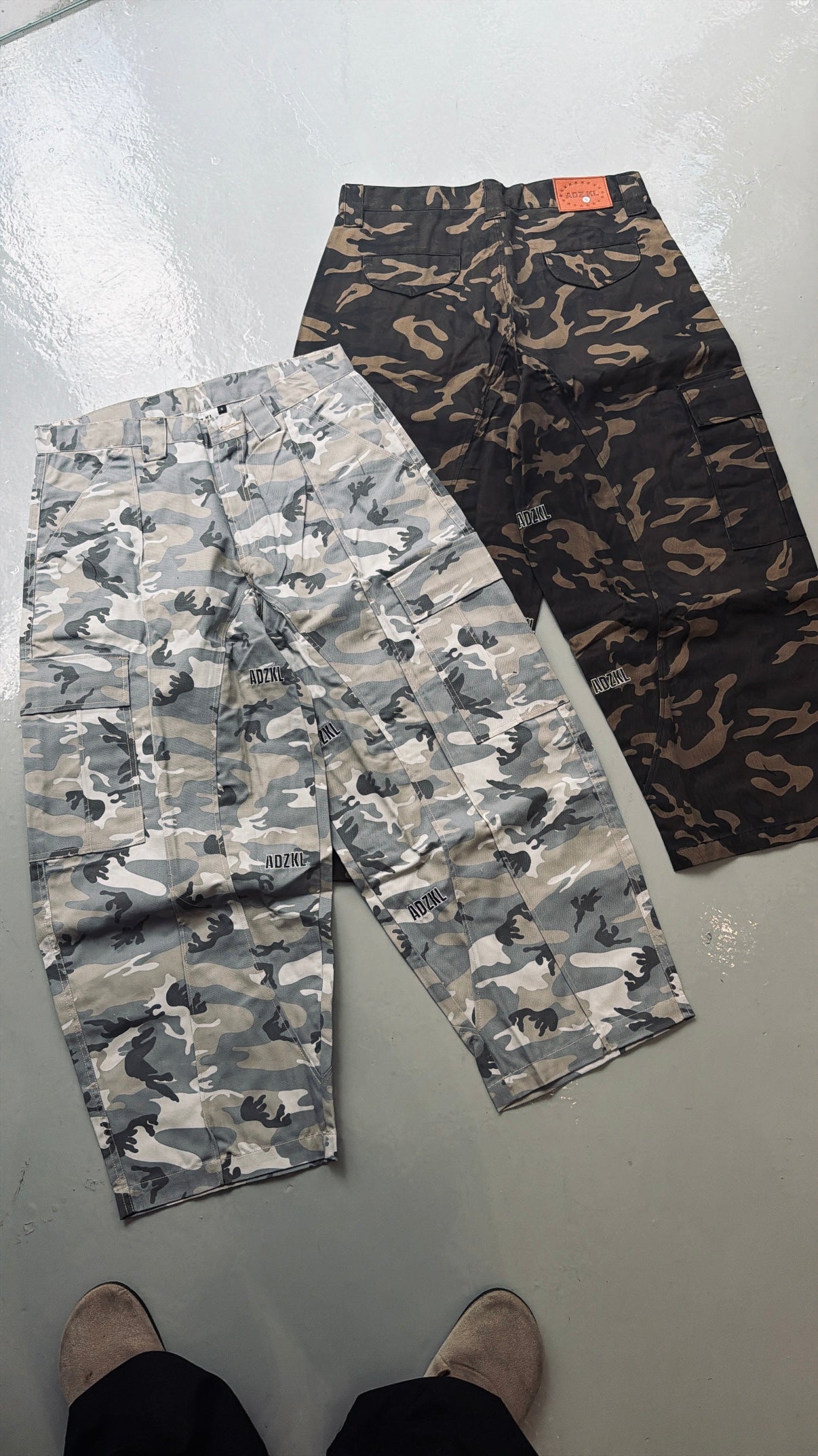 ADZ KL GREEN CAMO PANTS