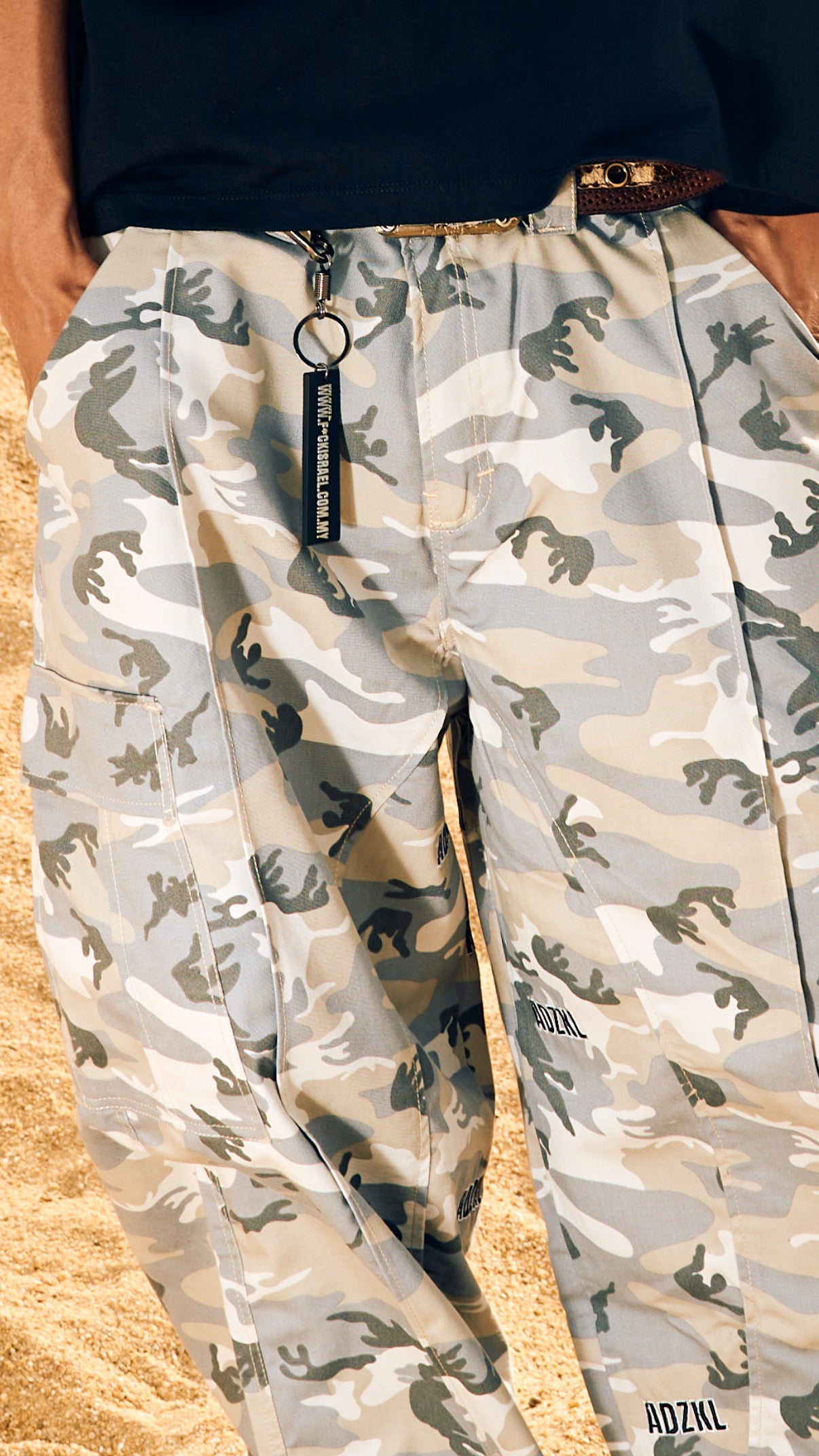 F*ck Israel Carabiner (shock drop)