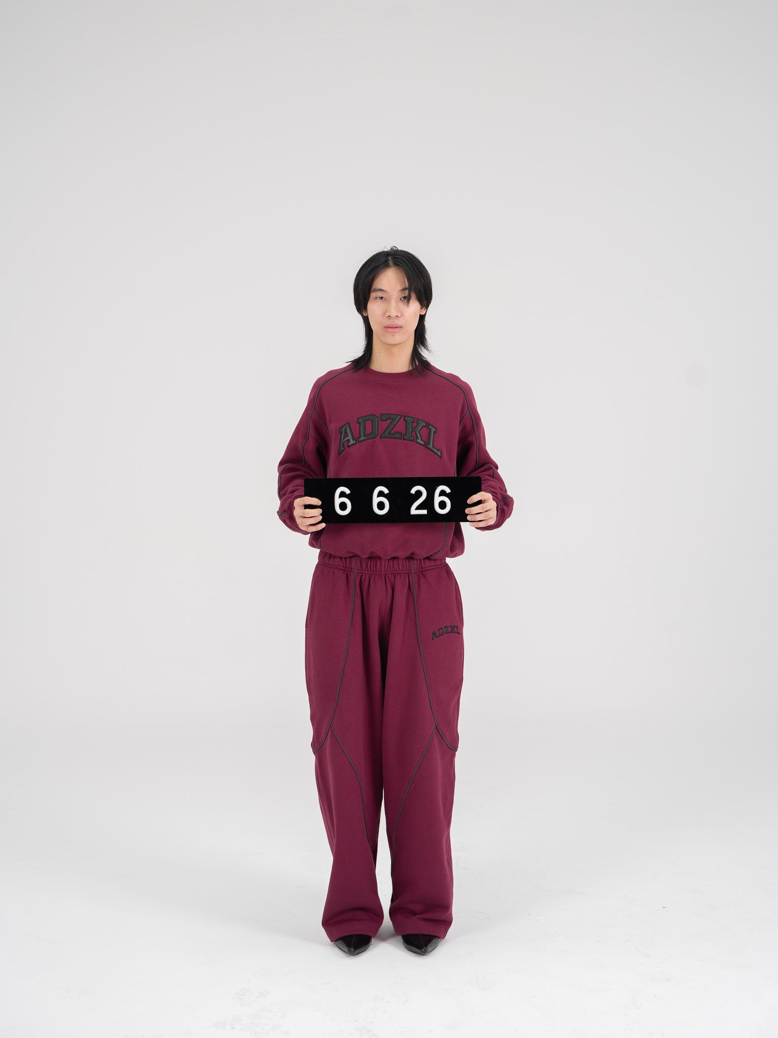 Basic Sweatset Maroon