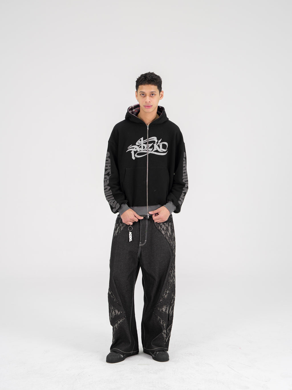 Anniversary Double Zipper Hoodie