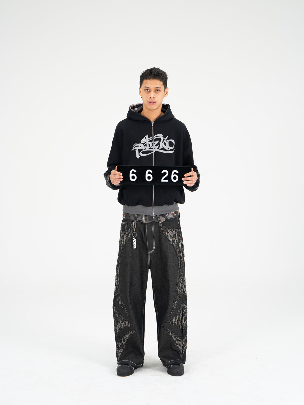 Anniversary Double Zipper Hoodie