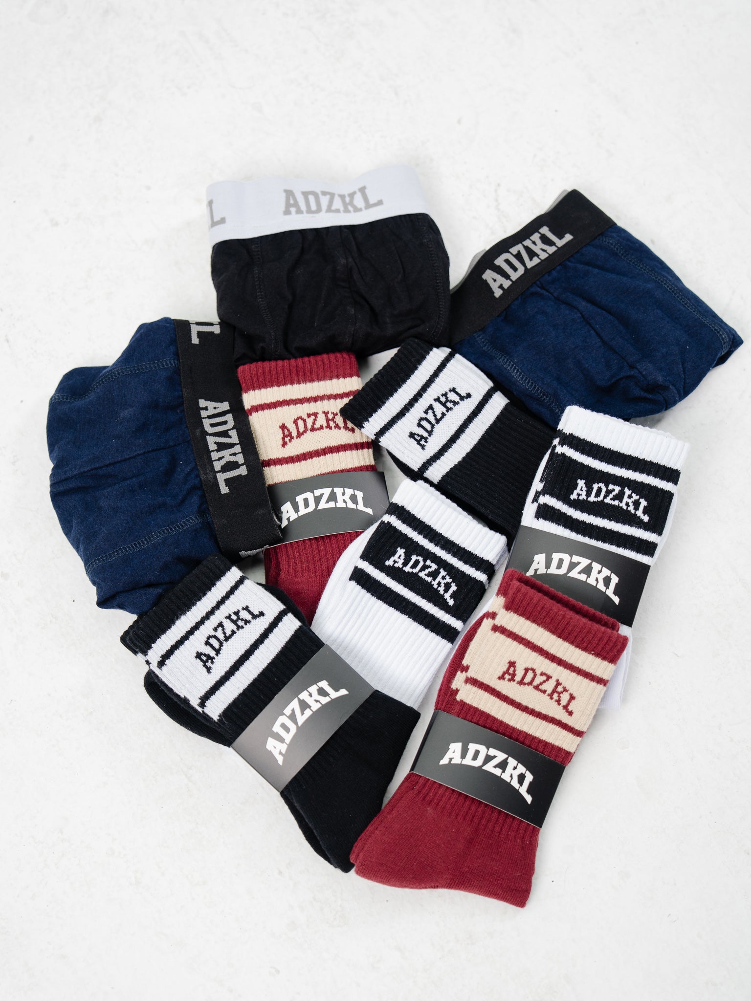 ADZ KL Socks Maroon (FNF)