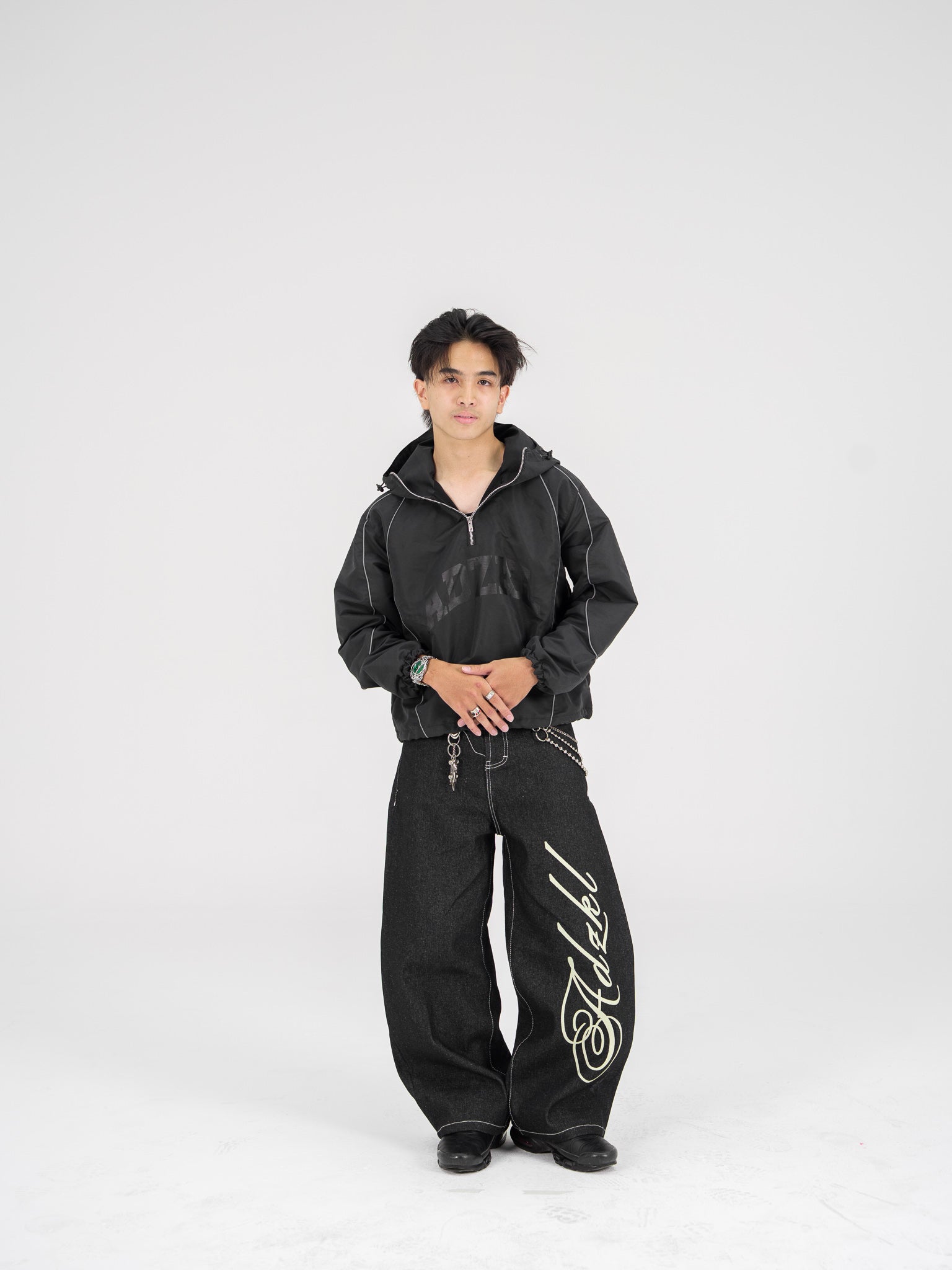 World Cup Denim Barrel Pants
