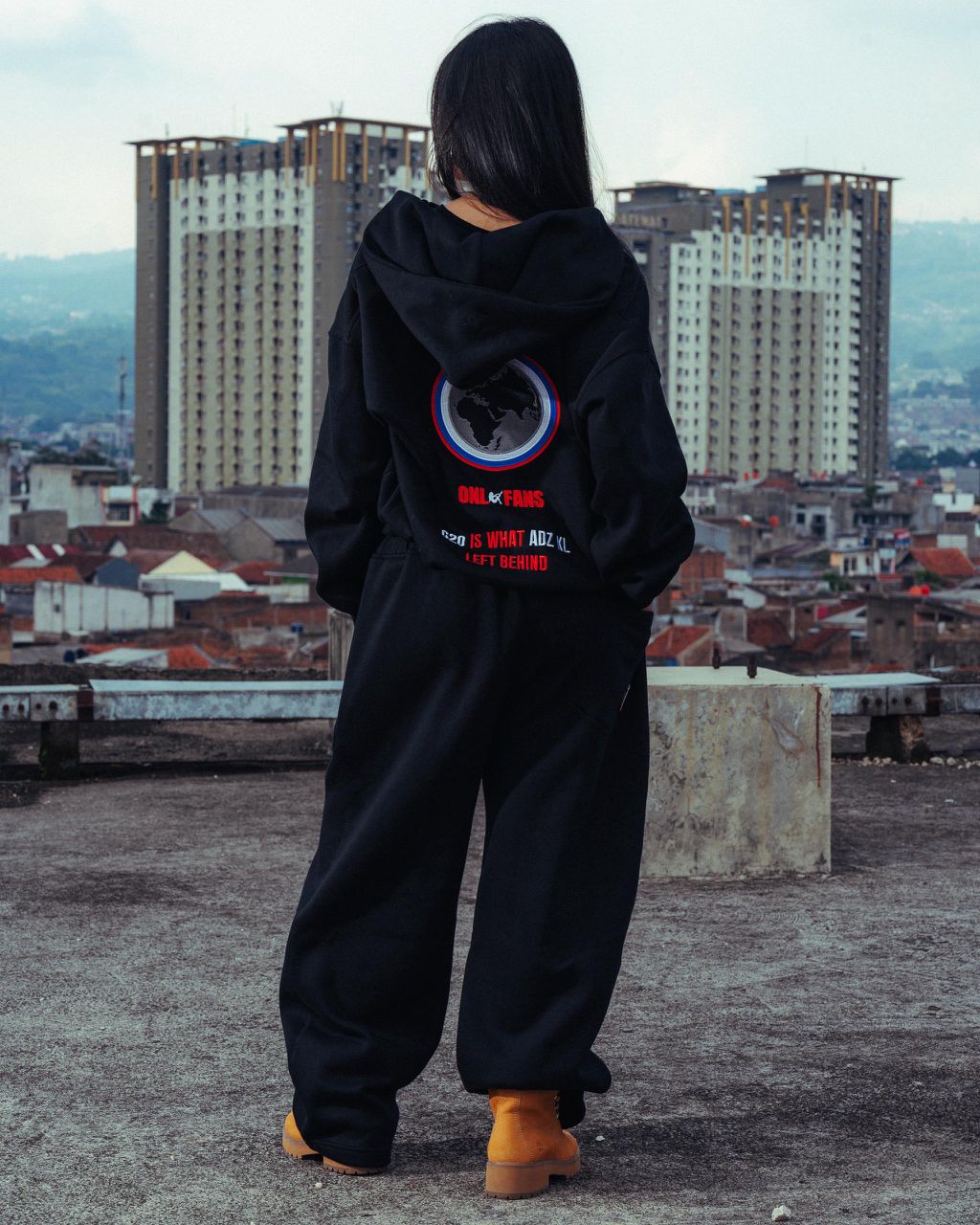 ONLY FANS DOUBLE ZIPPER HOODIE