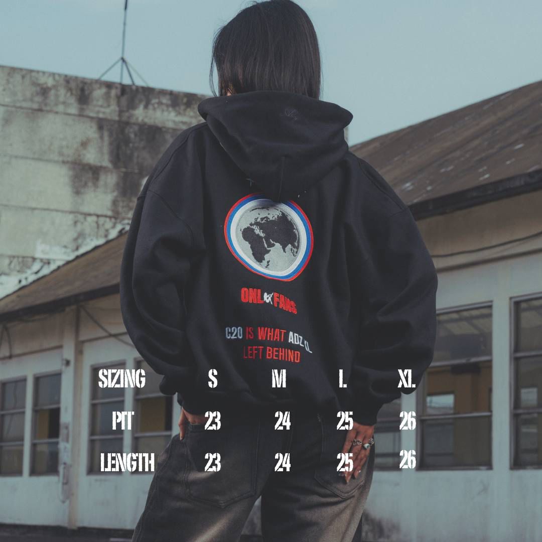 ONLY FANS DOUBLE ZIPPER HOODIE