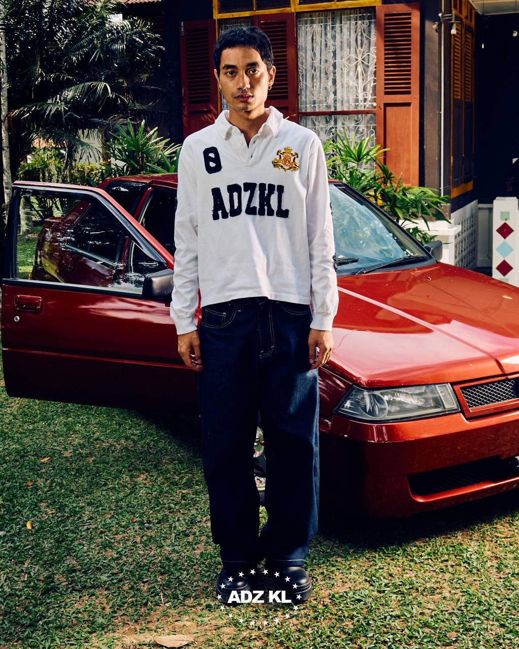 POLO LONGSLEEVE WHITE
