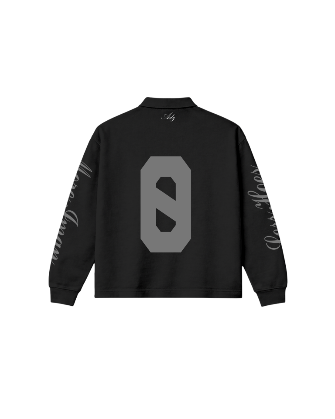 POLO LONGSLEEVE BLACK